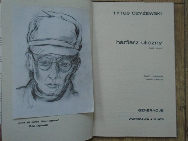 Tytus Czyżewski • Harfiarz uliczny [Generacje seria III]