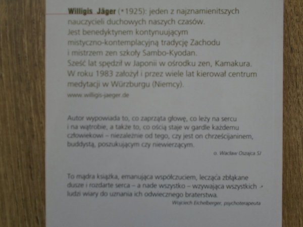 Willigis Jager OSB • Fala jest morzem. Rozmowy o mistyce