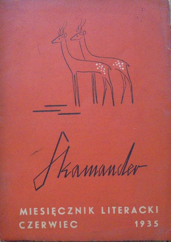 Skamander • Miesięcznik literacki czerwiec 1935
