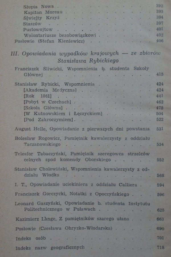 red. Stefan Kieniewicz • Spiskowcy i partyzanci 1863 roku