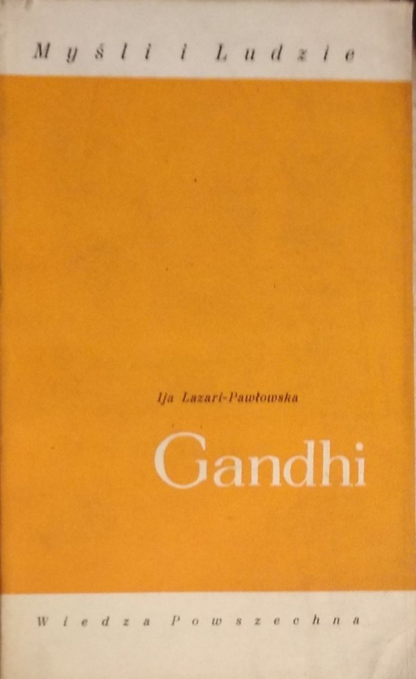 Ija Lazari-Pawłowska • Gandhi 