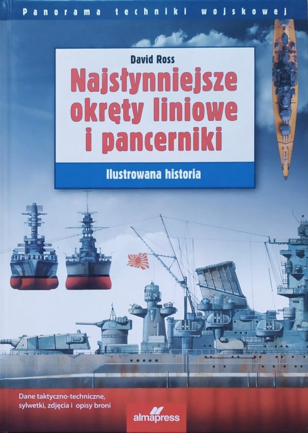 David Ross Najsłynniejsze okręty liniowe i pancerniki. Ilustrowana historia