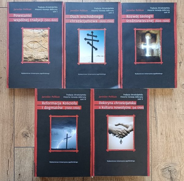 Jarosław Pelikan Tradycja chrześcijańska. Historia rozwoju doktryny 1/5 komplet