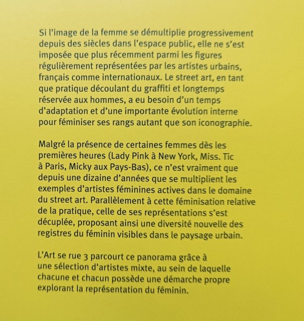 Karen Brunel-Lafargue • L’Art se rue 3. La representation du feminin dans l'art urbain