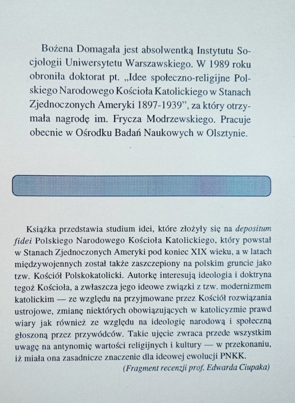 Polski Narodowy Kościół Katolicki - herezja, ruch narodowy czy ruch społeczny