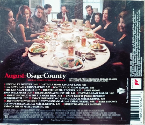 August: Osage County (Original Motion Picture Soundtrack) CD