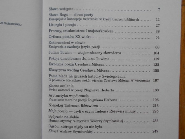 Jerzy Poradecki • Prorocy i sztukmistrze. Eseje o poezji polskiej XX wieku. Szymborska, Miłosz, Tuwim, Herbert