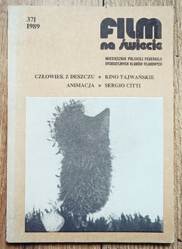 Film na świecie 371 1989 Kino tajwańskie, animacja, Sergio Citti