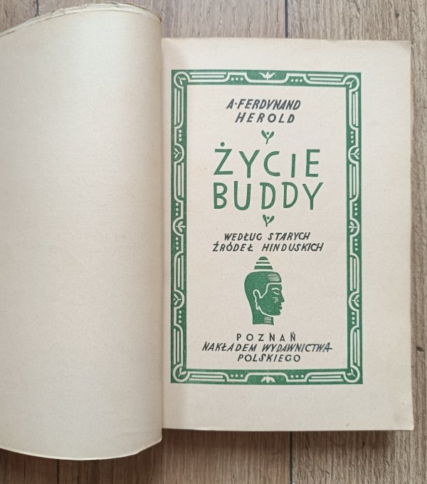 Ferdynand Herold Życie Buddy