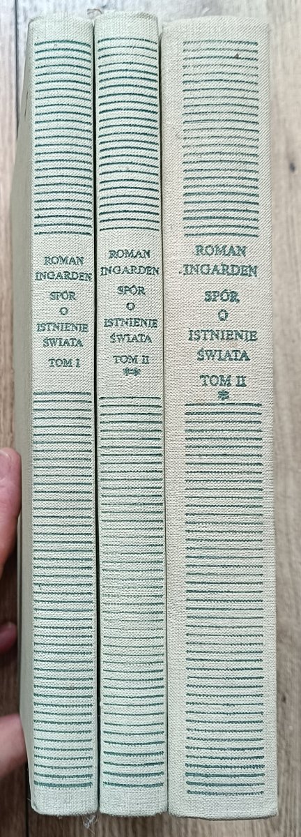 Roman Ingarden Spór o istnienie świata
