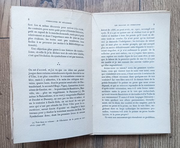 Gustave Kahn Les Origines du Symbolisme