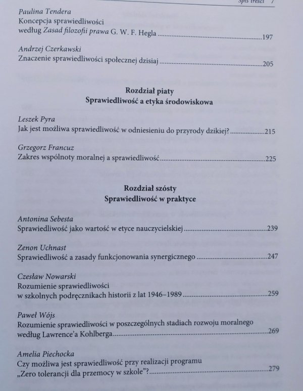 red. Dorota Probucka Czy sprawieliwość jest możliwa?