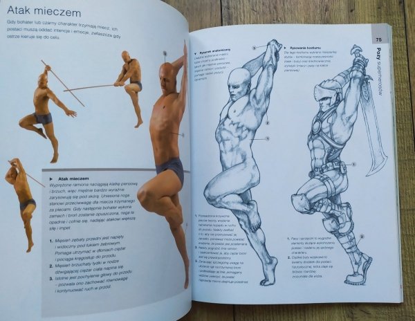 Anatomia dla artystów fantasy. Ilustrowany poradnik rysowania postaci