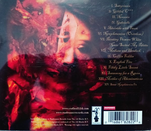 Cradle of Filth Nymphetamine CD