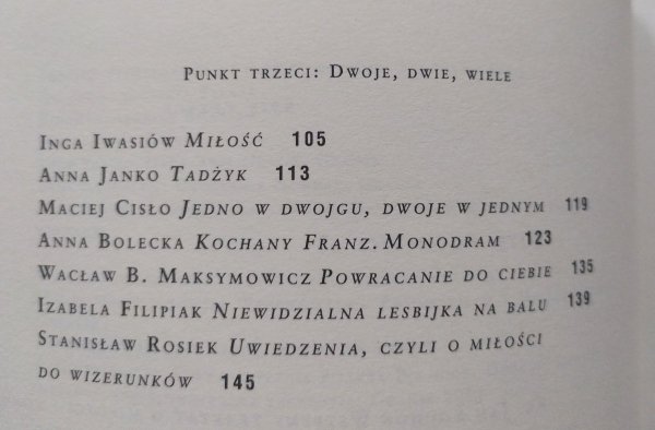 Punkt po Punkcie. Miłość