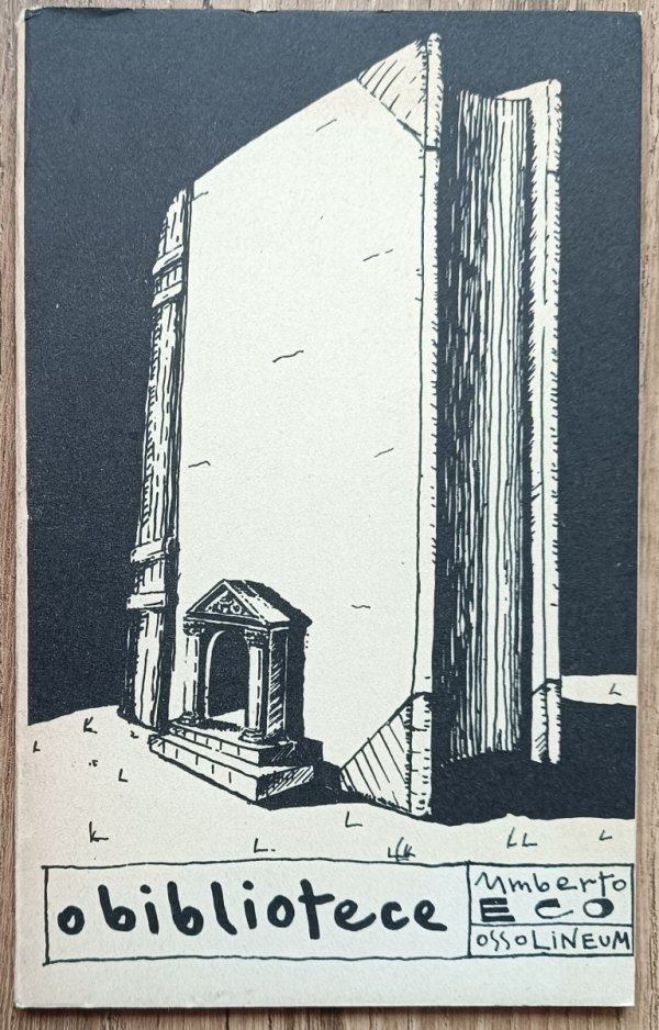 Umberto Eco O bibliotece