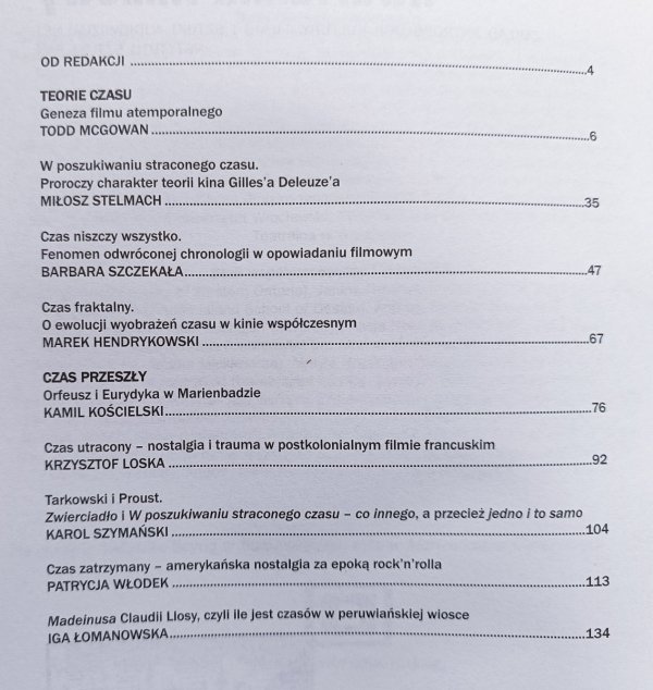 Kwartalnik Filmowy 86 2014 / Wymiary czasu