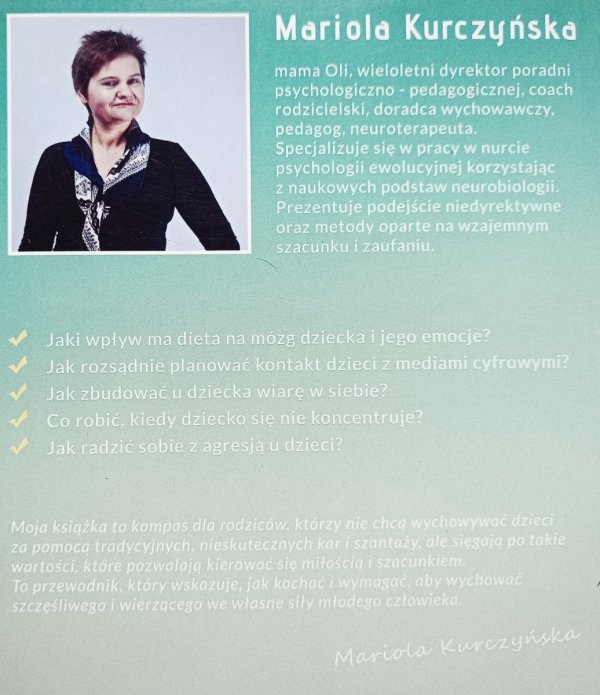 Mariola Kurczyńska Obudź w dziecku olbrzyma