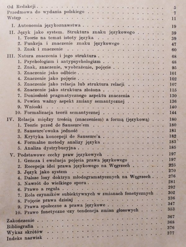 Ferenc Kovacs Struktury i prawa językowe