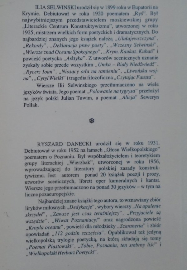 Ilia Selwinski • Nerpa. Trzy poematy