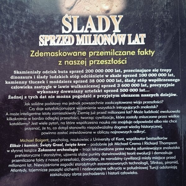 Michael Baigent Ślady sprzed milionów lat