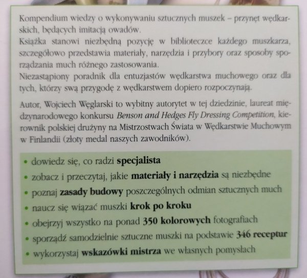 Wojciech Węglarski • Sztuczne muszki. Poradnik wędkarski