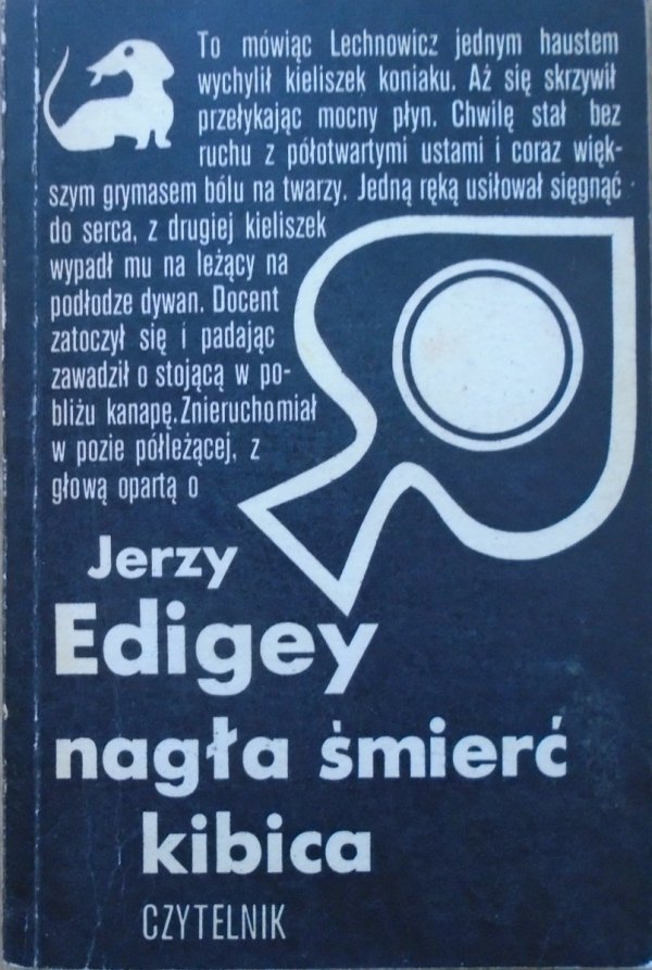 Jerzy Edigey • Nagła śmierć kibica