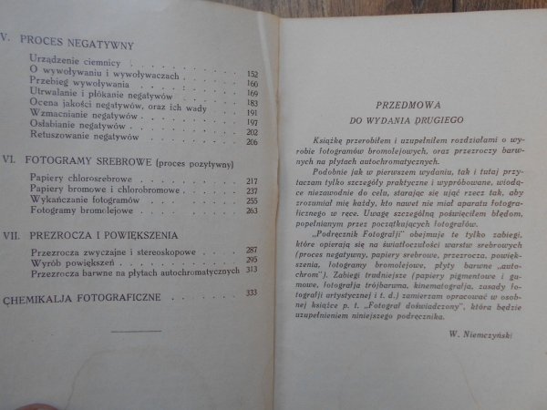 W. Niemczyński • Podręcznik fotografii dla amatorów i zawodowców