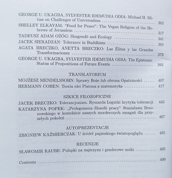 Idea XXVI: studia nad strukturą i rozwojem pojęć filozoficznych