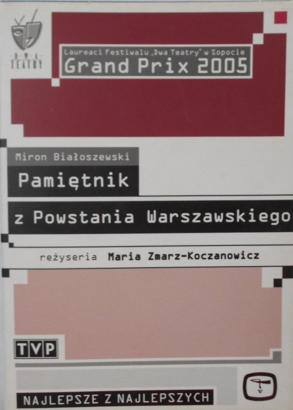 Maria Zmarz Koczanowicz • Pamiętnik z Powstania Warszawskiego • DVD