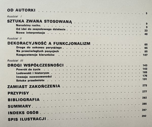 Irena Huml Polska sztuka stosowana XX wieku