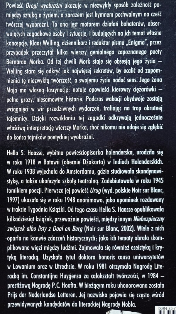 Hella S. Haasse Drogi wyobraźni