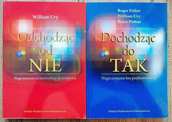 William Ury Odchodząc od NIE. Dochodząc do TAK