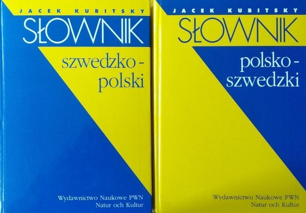 Jacek Kubitsky  Słownik polsko-szwedzki i Słownik szwedzko-polski