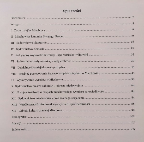 Marian Małecki Z dziejów Miechowa, jego prawa i wymiaru sprawiedliwości