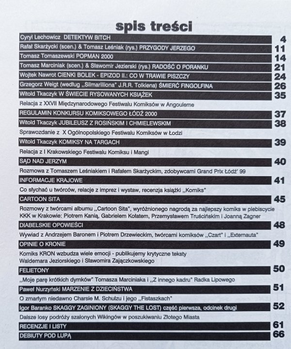 AQQ Magazyn Komiksów 1 (19) 2000
