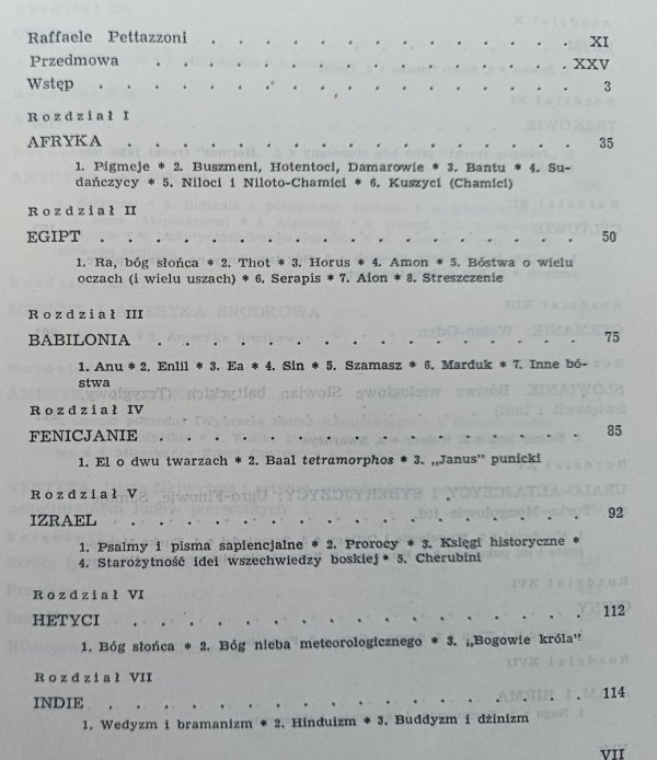 Raffaele Pettazzoni Wszechwiedza bogów