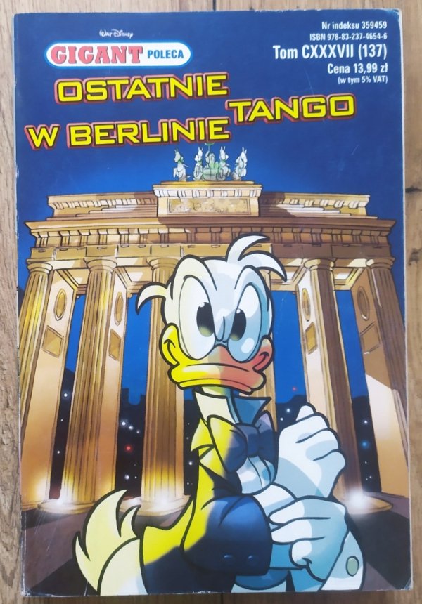 Gigant tom CXXXVII (137) Ostatnie tango w Berlinie