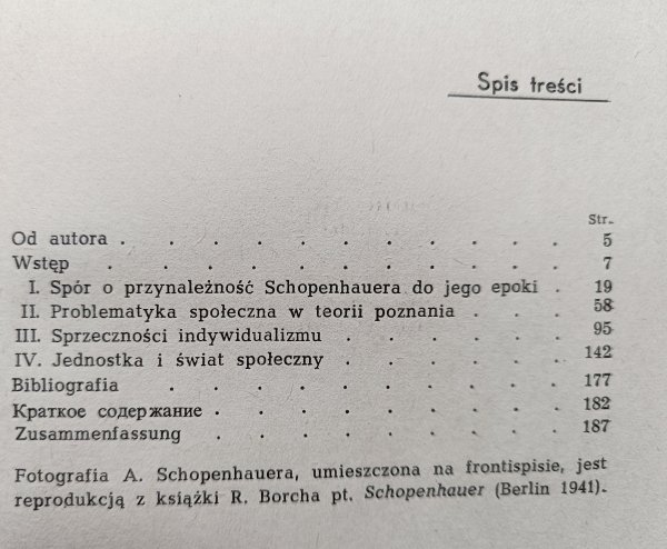 Jan Garewicz Rozdroża pesymizmu. Jednostka i społeczeństwo w koncepcji A. Schopenhauera