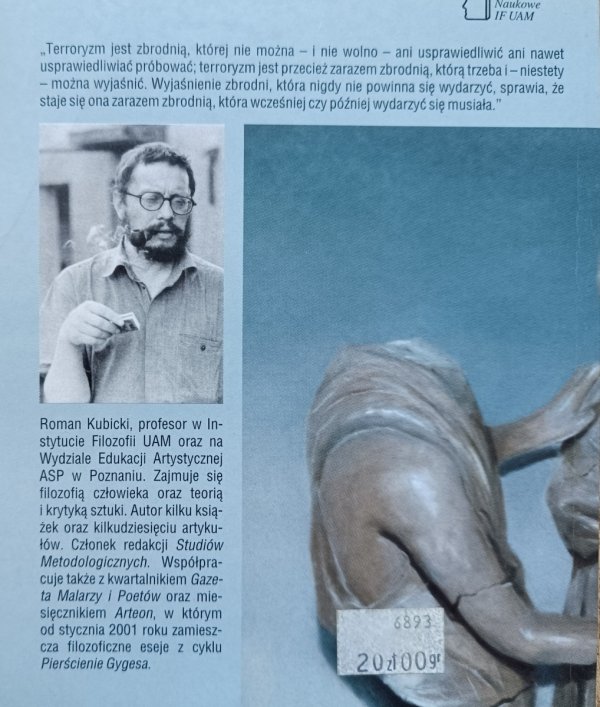 Roman Kubicki Ani być, ani mieć? Trzy szkice z filozofii pamięci