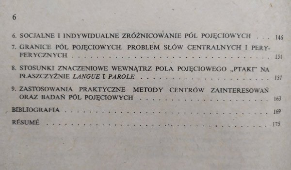 Władysław Miodunka • Teoria pól językowych [dedykacja autorska]
