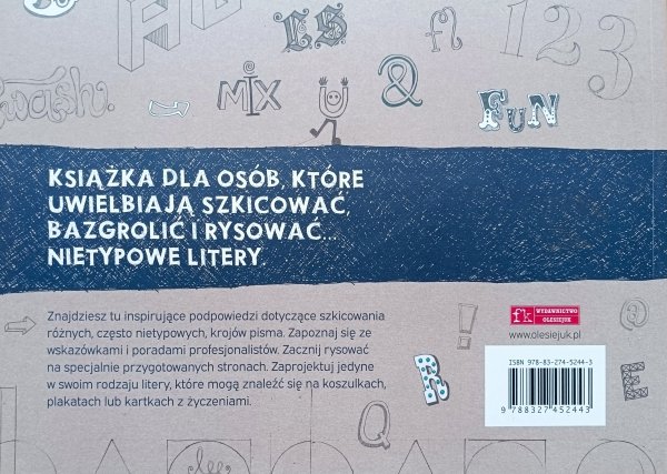 Lee Suttey Wyjątkowe litery: zaprojektuj i naszkicuj