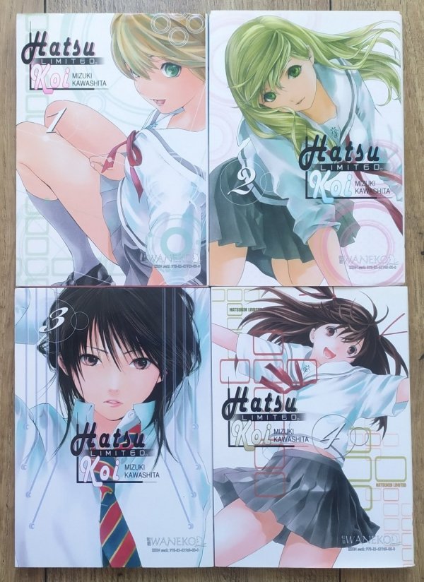 Mizuki Kawashita Hatsukoi Limited 1-4  [komplet]