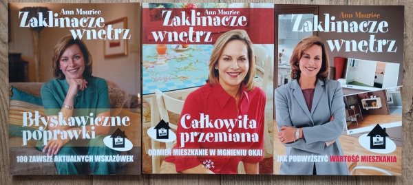 Ann Maurice Zaklinacze wnętrz / komplet