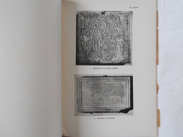 Anna Sadurska • Inscriptions latines &amp; monuments funeraires romains