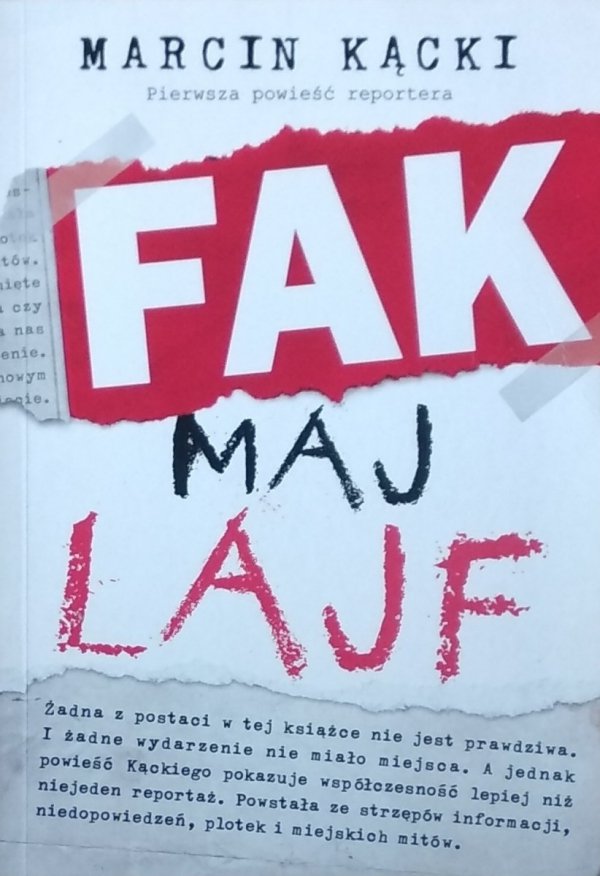 Marcin Kącki • Fak maj lajf