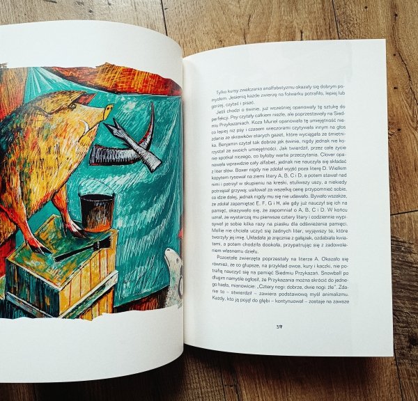 George Orwell Folwark zwierzęcy [Iwan Kulik]
