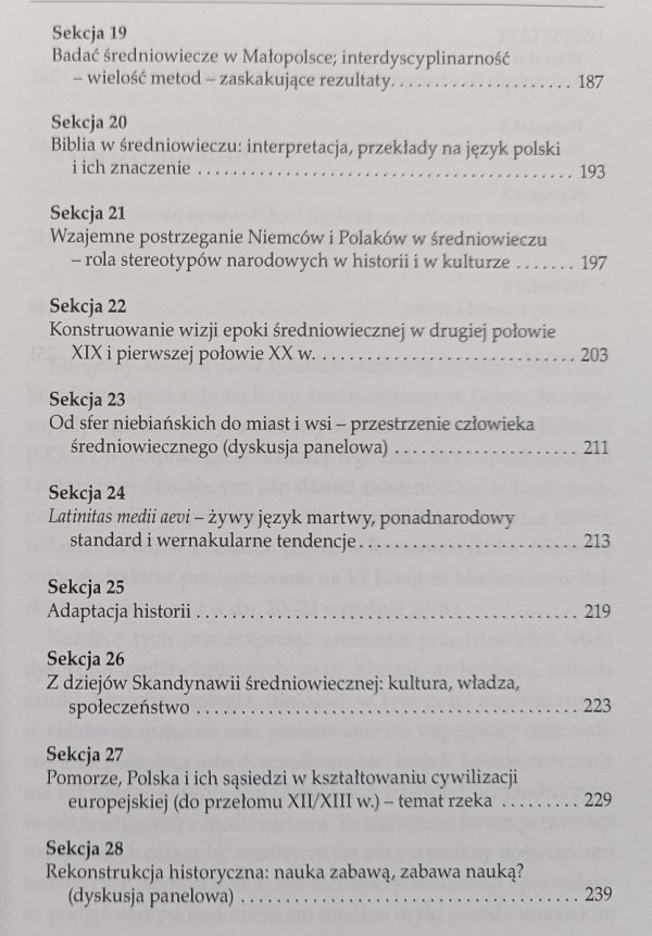 Media aetas - historia viva. Średniowiecze - historia żywa