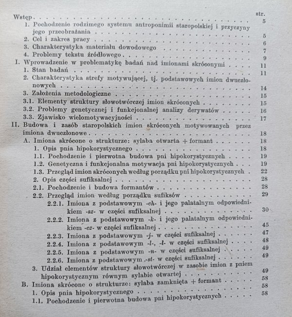 Maria Malec Staropolskie skrócone nazwy osobowe od imion dwuczłonowych