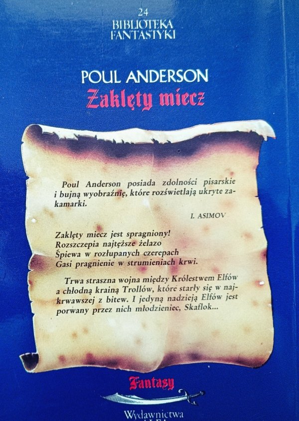 Poul Anderson Zaklęty miecz